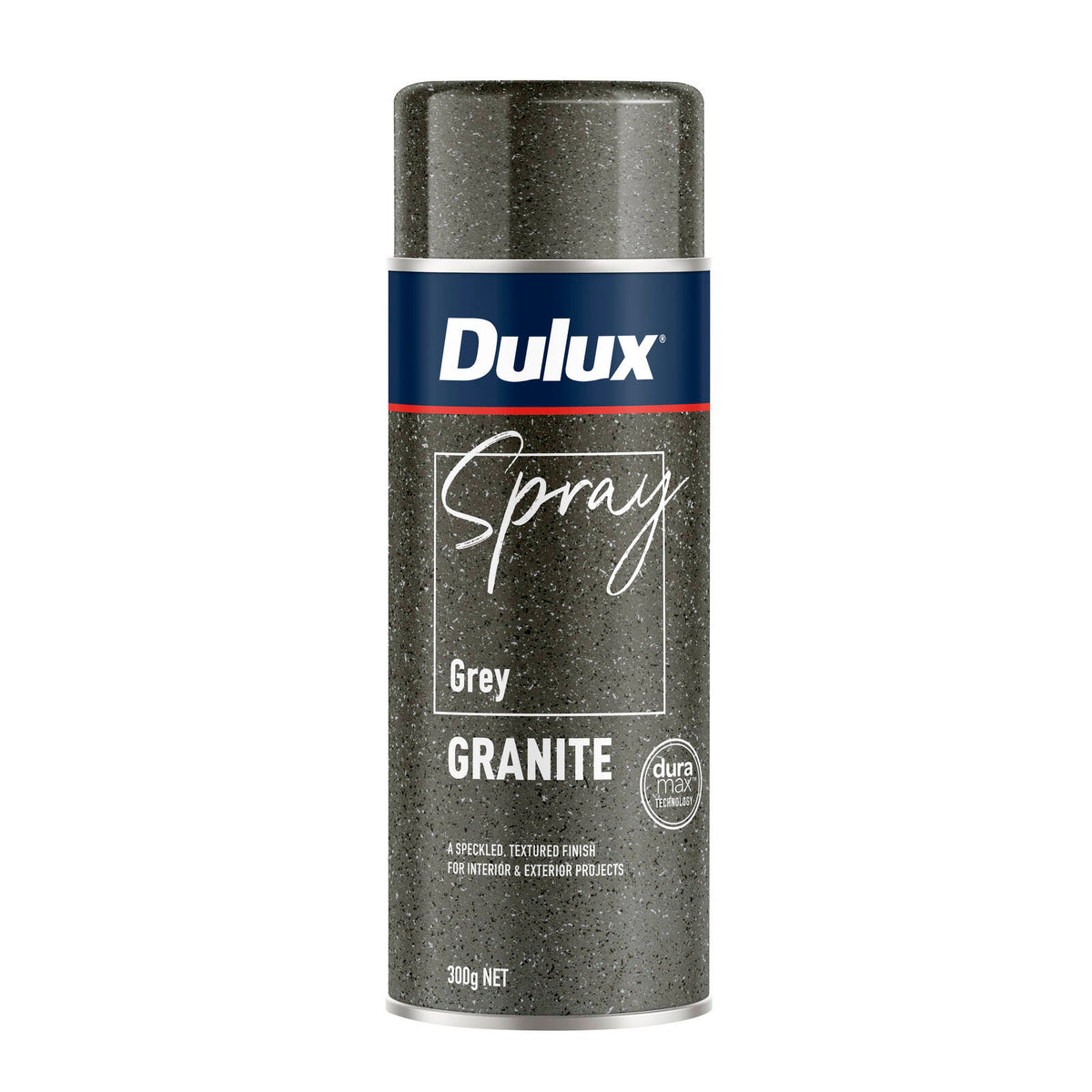 Dulux 300g Grey Granite Effects Spray Paint