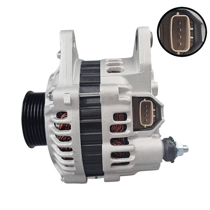 Basco Alternator for Triton ML/MN, Challenger PB/PC 2.5L, Lancer CE-CZ 2.0L, Outlander/Airtrek ZE 2.4L - 120A 4-Pin - BAL1108