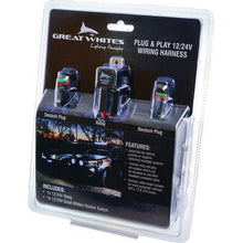 Great Whites 12V/24V Driving Light Wiring Harness H4 Adaptor GWA0015