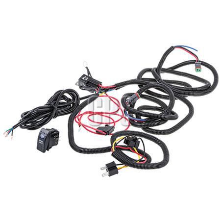 Great Whites 12V/24V Driving Light Wiring Harness H4 Adaptor GWA0015