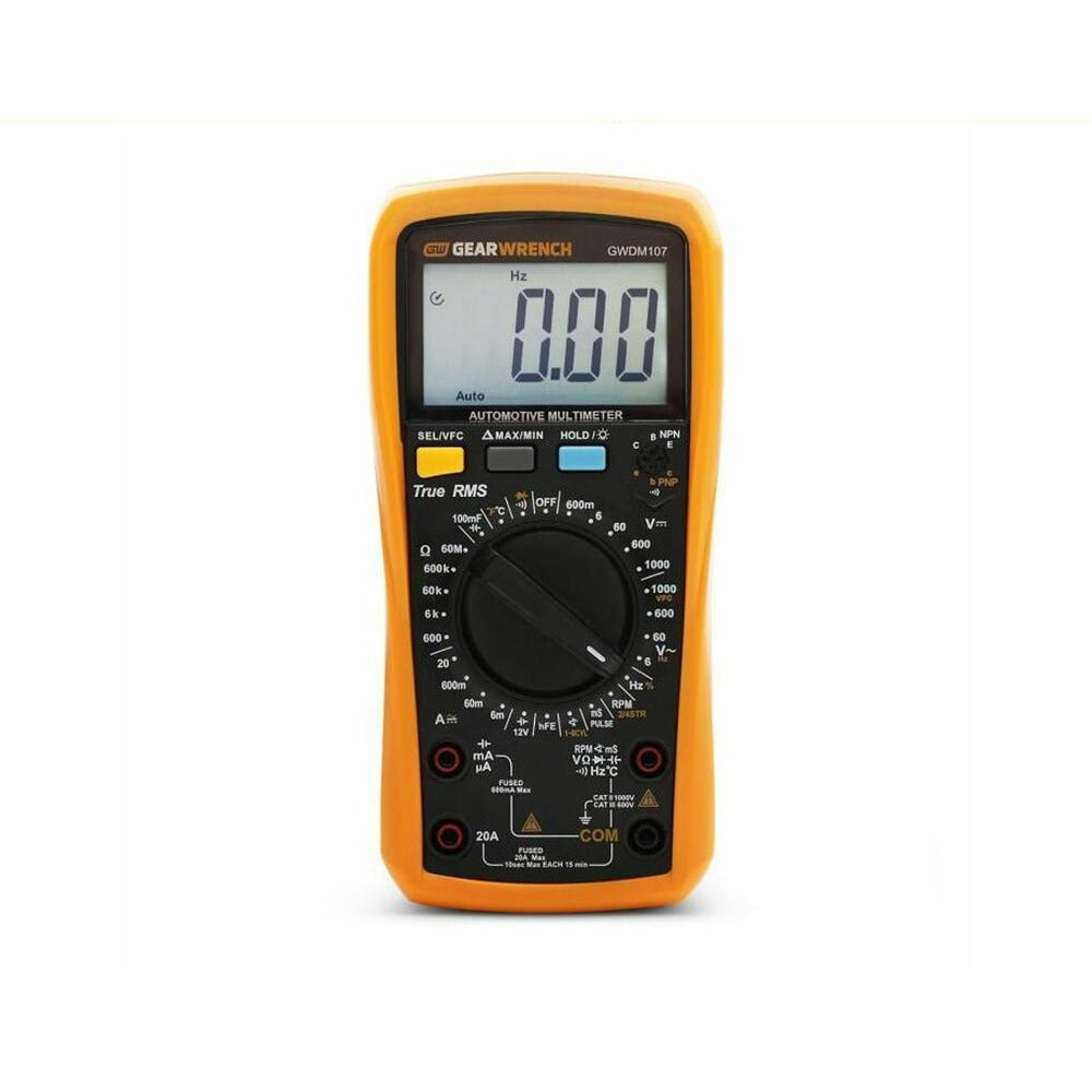 GEARWRENCH GWDM107 Automotive Pro True RMS Digital Multimeter