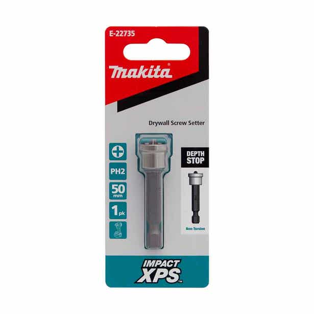 MAKITA Ph2 x 50mm Impact XPS Drywall Setter - 1 Piece E-22735