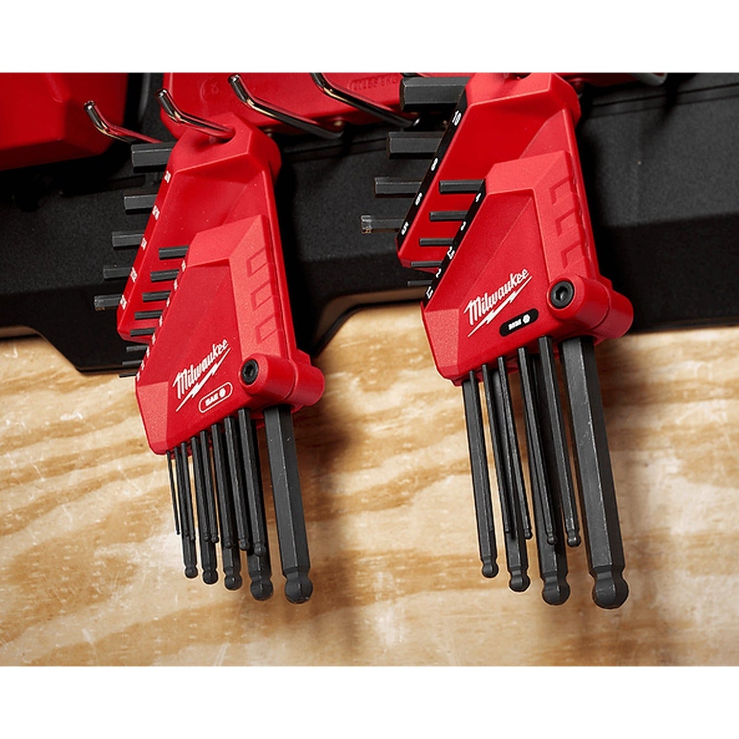 Milwaukee 22PC SAE/Metric L-Style with Ball End Hex Key Set 48222187