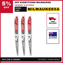 MILWAUKEE 225mm The AX w/ Carbide Teeth For Pruning & Clean Wood - 3 Piece 48005332