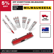 MILWAUKEE Reciprocating Saw Blade Set for Wood & Metal Cutting - SAWZALL Thin Kerf - 13 Piece 49222213