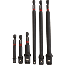 Renegade Industrial 6 Piece 1/4" Hex Drive Socket Adaptors Set - RISA6KIT
