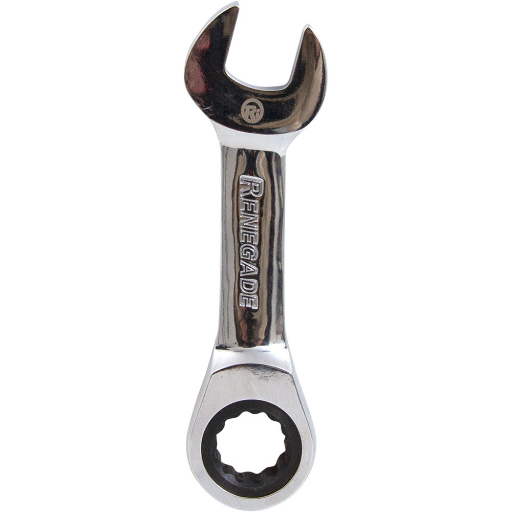 Renegade Industrial 16mm Metric Stubby Ratchet Spanner - RISR16