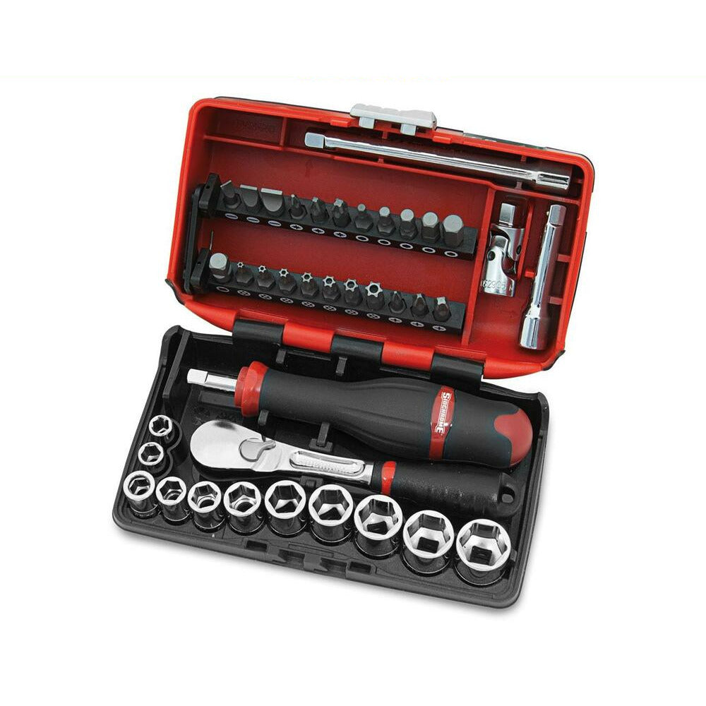 Sidchrome SCMT12120 38pce 1/4" Drive Nano Tool Socket Set