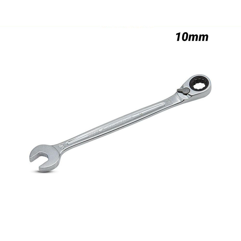 Sidchrome SCMT22265N 10mm 467 Pro Series Reversible Ratchet Ring & Open End Geared Spanner