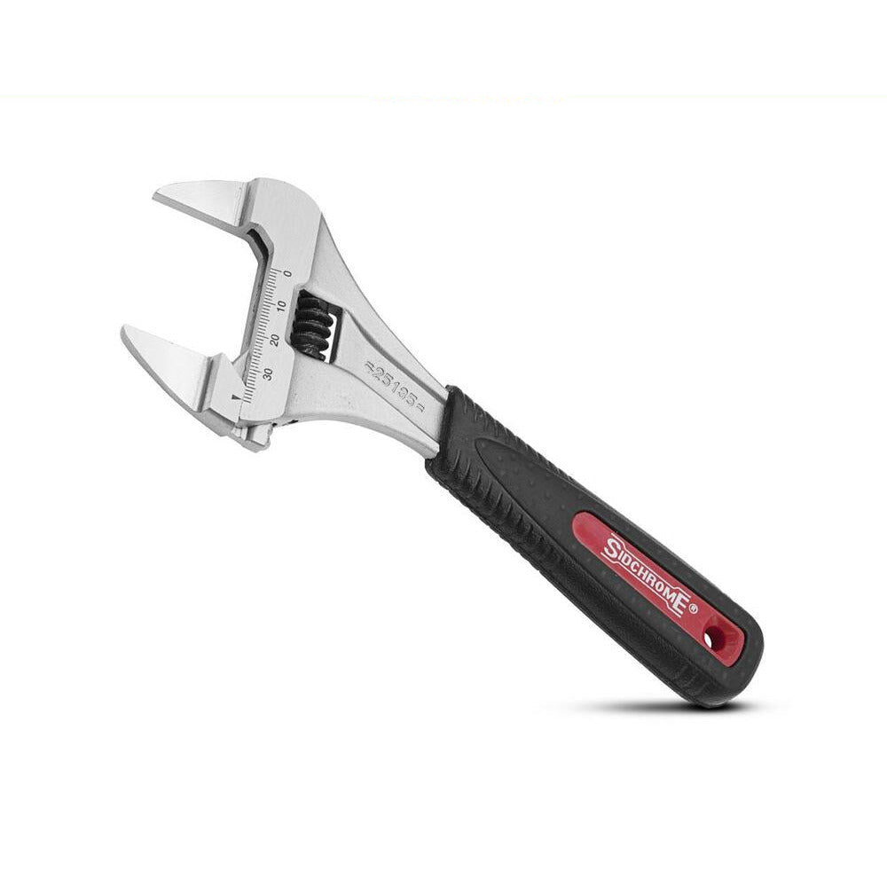 Sidchrome SCMT25135 200mm Big Mouth Slim Jaw Adjustable Wrench