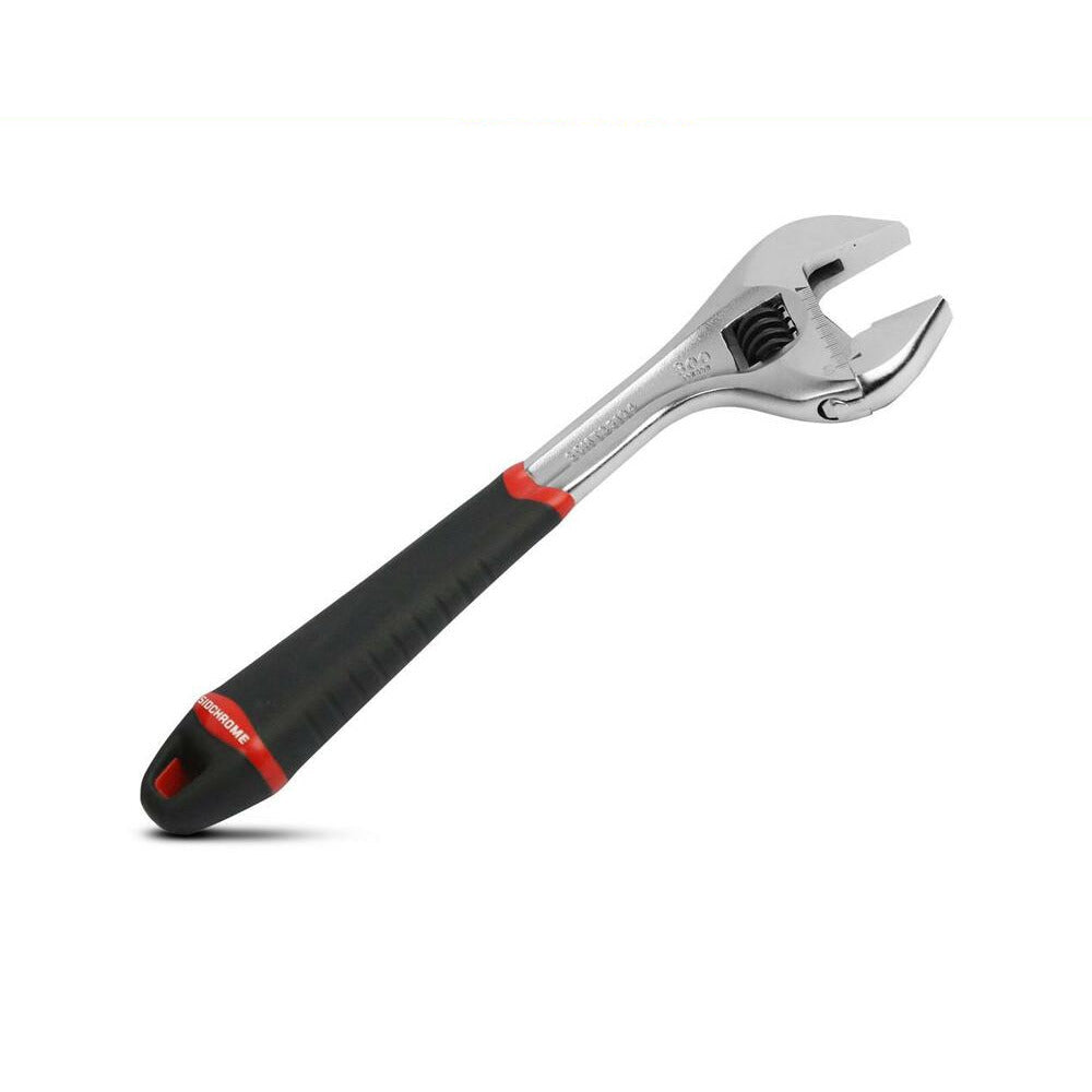 Sidchrome SCMT25194 300mm Bi-Material Handle Quick Adjustable Wrench