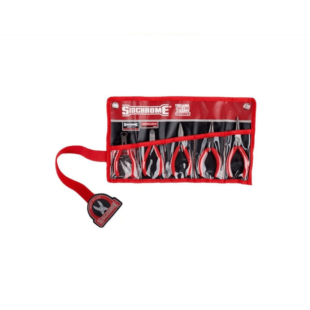 Sidchrome SCMT28460 5pce Mini Plier Set