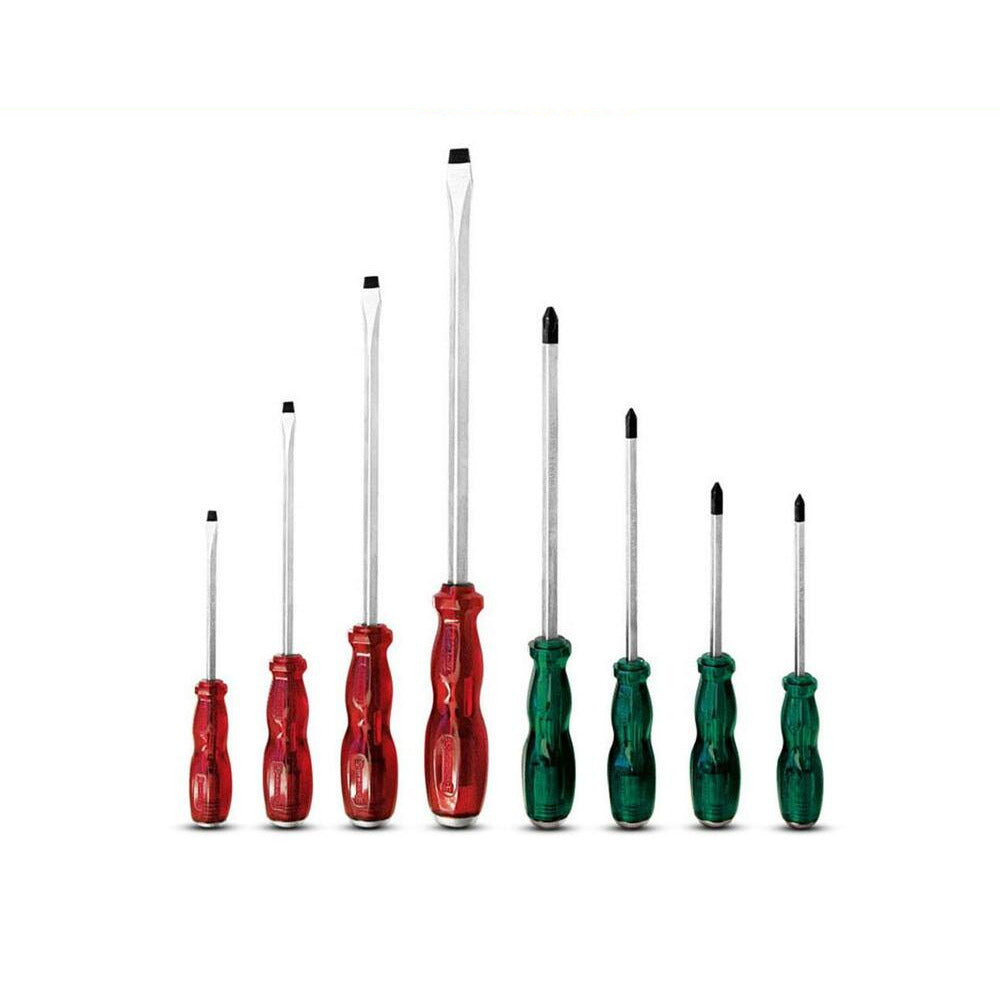 Sidchrome SCMT29110 8pce Industrial Thru Tang Screwdriver Set