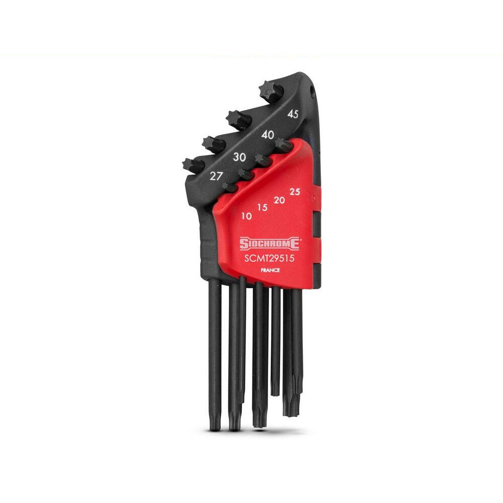 Sidchrome SCMT29515 8pce Torx Short Hex Key Wrench Set