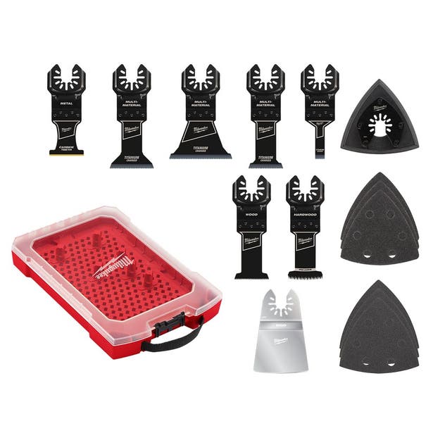 MILWAUKEE OPEN-LOK Multi-Tool Blade Set - 15 Piece 49109114