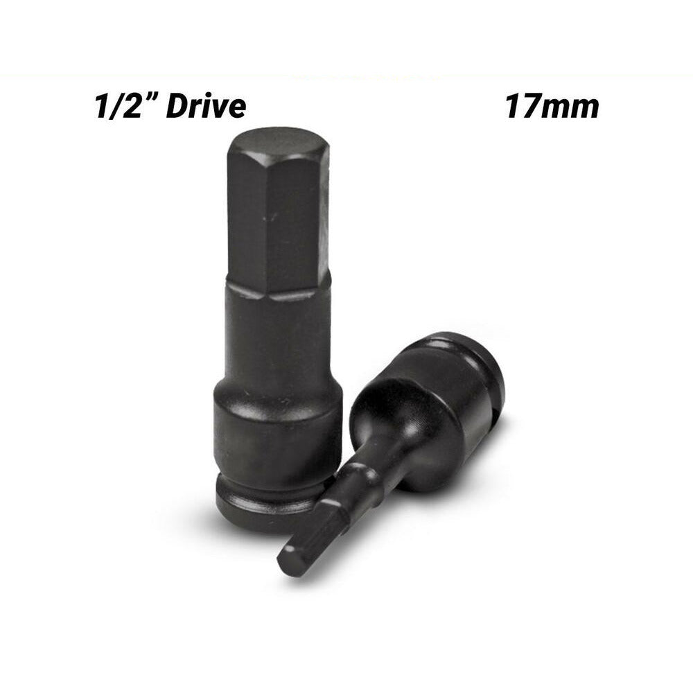 Sidchrome X4H17M 1/2" Drive INHEX 17mm Impact Metric Socket